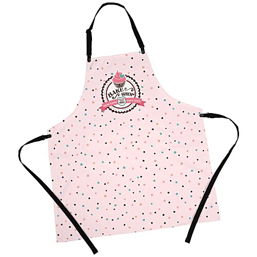 Full Colour Two-Pocket Bib Apron Main Image