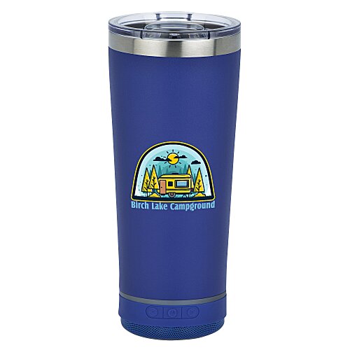 Bluetooth Speaker Vacuum Tumbler - 18 oz Main Image