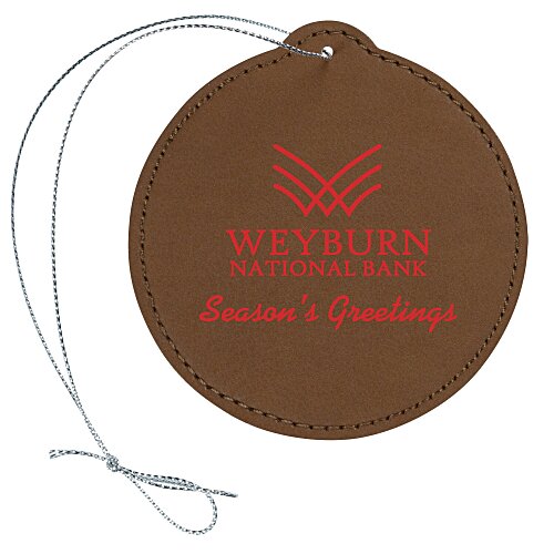Leatherette Ornament - Round Main Image