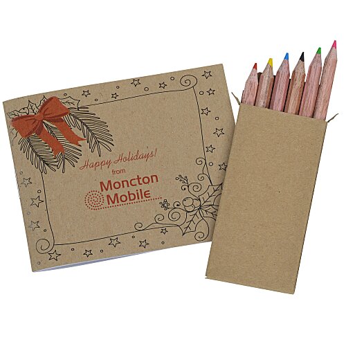 Kid's Colouring Book To-Go Set - Holiday Main Image