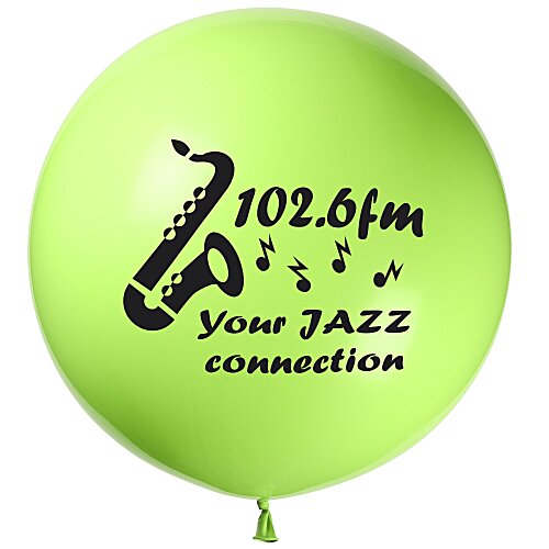 36" Giant Latex Balloon - Fashion Colours Main Image