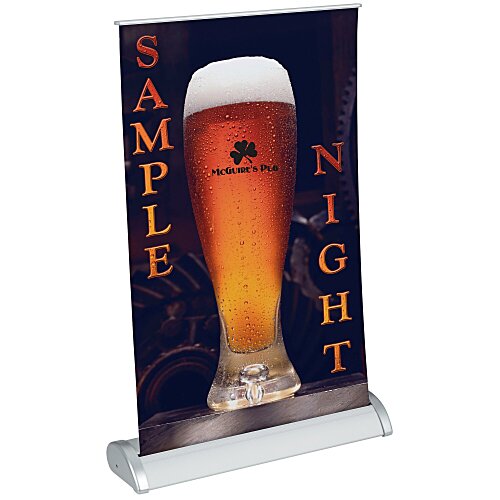 Breeze Tabletop Retractable Banner - 11 inches Main Image