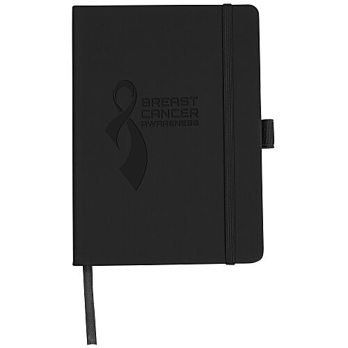 Vienna Satin Touch Hard Cover Notebook - Debossed 24 hr Main Image