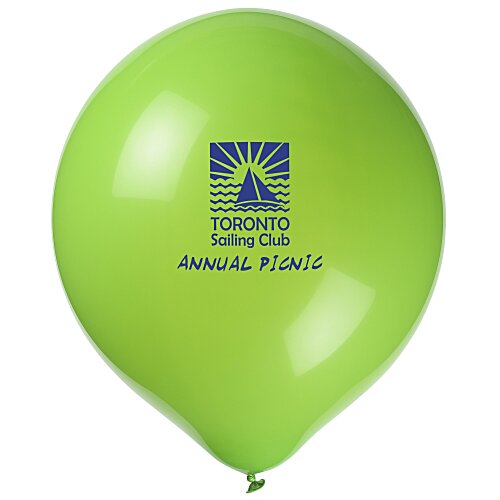 17" Outdoor Balloon - Fun Designer Colours Main Image
