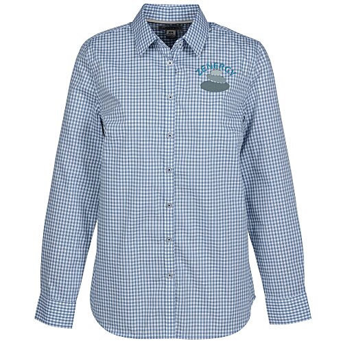 Broadcloth No-Iron Stretch Dress Shirt - Ladies' Main Image