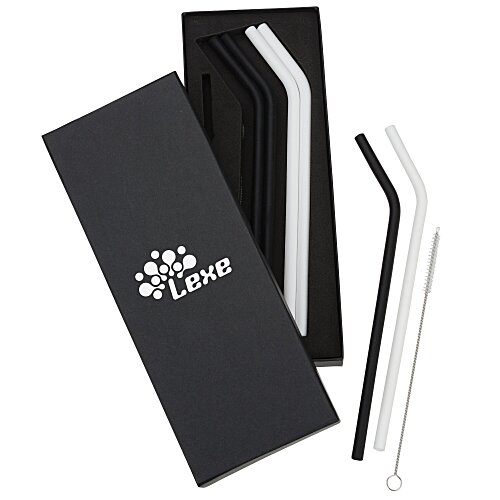 Silicone Straw Set - 6 Pack Main Image
