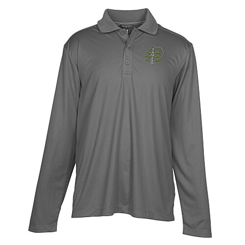 Dade Textured Performance LS Polo - Men's - 24 hr Main Image