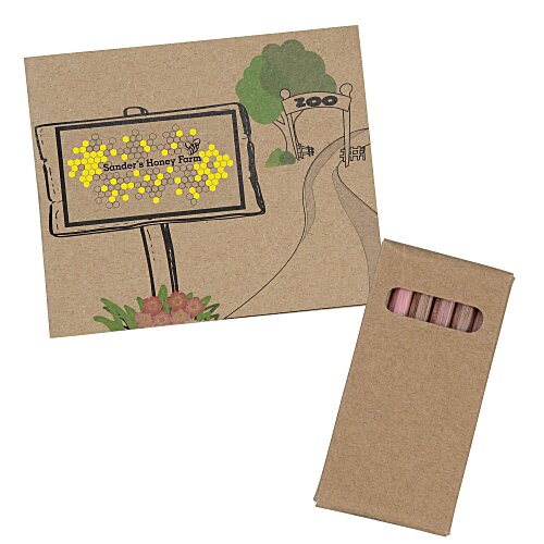 Kid's Colouring Book To-Go Set - Animal - Full Colour Main Image