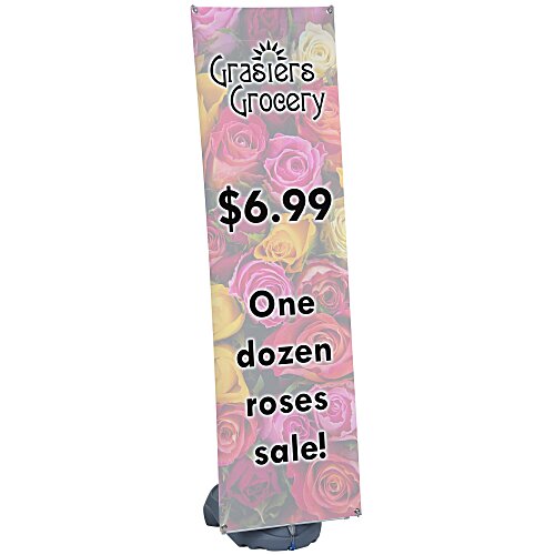 Blizzard Outdoor Banner Stand - 80 inches - 23 1/2 inches Main Image