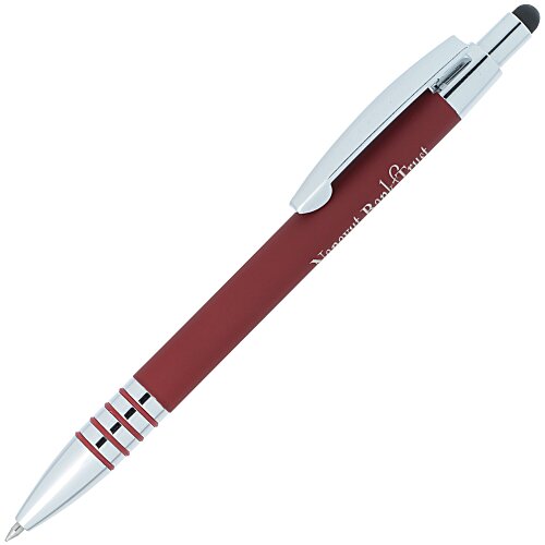 Bristol Gel Soft Touch Stylus Metal Pen Main Image