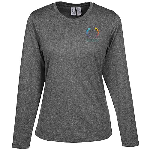 Clique Charge Active LS Tee - Ladies' - Embroidered Main Image