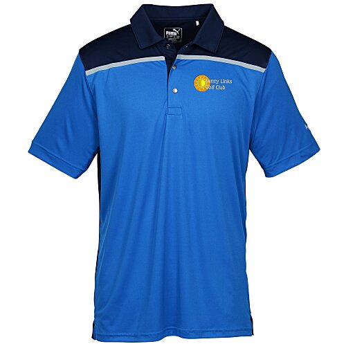 PUMA Golf Bonded Colourblock Polo Main Image