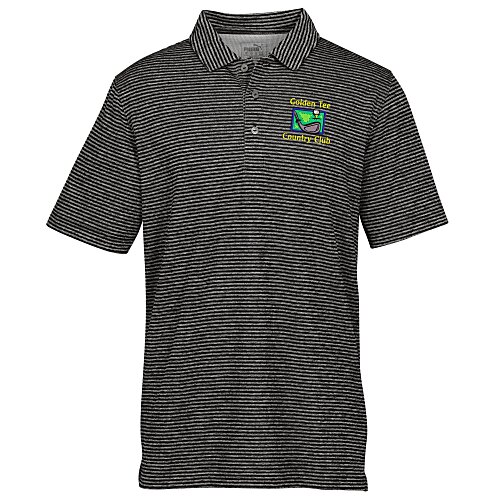 PUMA Performance Striped Polo Main Image