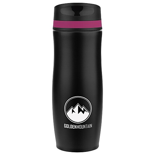 Persona Wave Vacuum Tumbler - 14 oz. - Powder Coat - 24 hr Main Image