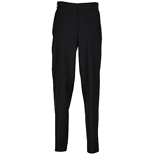 Washable Blend Flat Front Pants - Men's Main Image