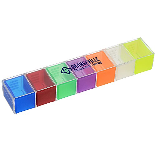 Colourful Pill Case Main Image