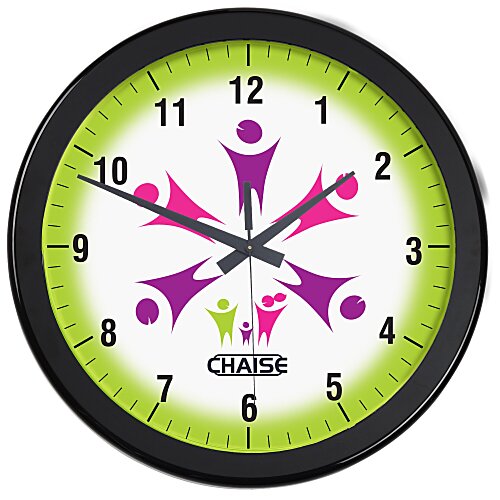 Full Colour Wall Clock - 14" Main Image