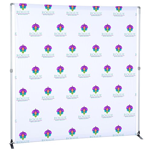 Bravo Expanding Floor Display - 8 feet - One Sided Main Image