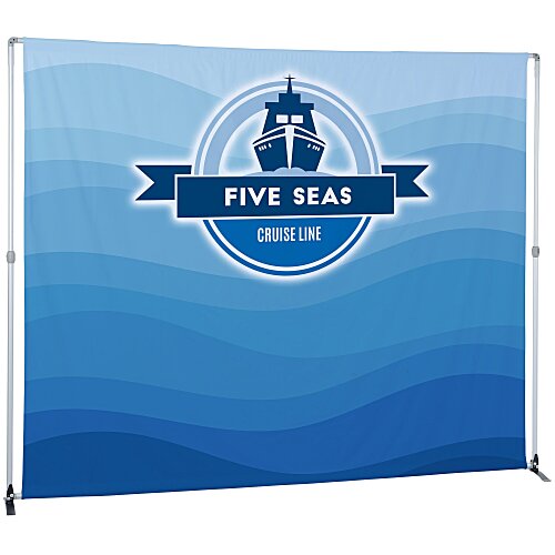 Bravo Expanding Floor Display - 10 feet - One Sided Main Image