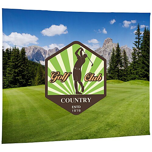 Bravo Expanding Floor Display - 10 feet - One Sided - Replacement Graphic Main Image