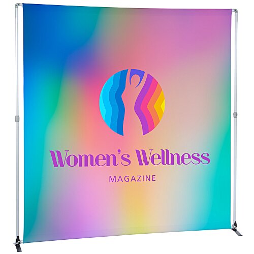 Bravo Expanding Floor Display - 8 feet - Two Sided Main Image