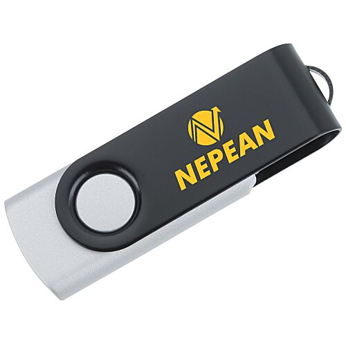 Swivel USB-C Drive - Black - 16GB Main Image