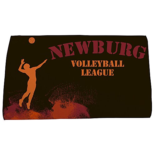 Full Colour Plush Oversized Fitness Towel Main Image