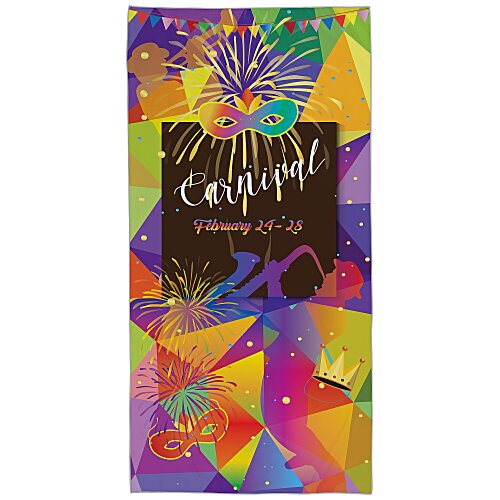 Full Colour Quick Dry Suede Beach Towel Main Image