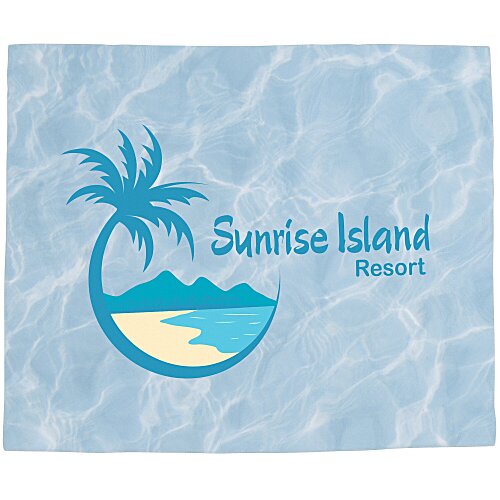 Full Colour Polyester Flannel Blanket Main Image