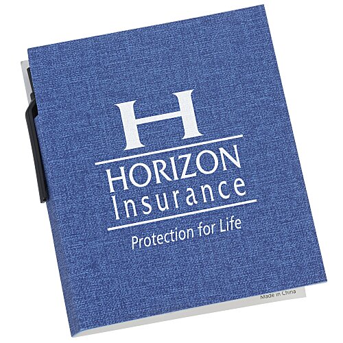 Heathered Sticky Book with Pen Main Image