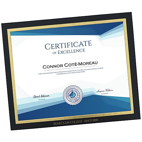 Mat Certificate Frame - 8" x 10" Main Image