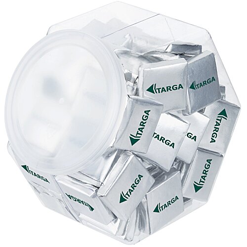 Tub of Chocolate Squares - 90-Pieces Main Image