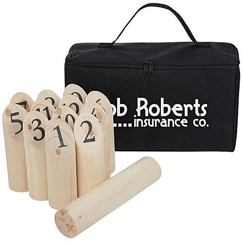 Toss It Wooden Block Game Set Main Image