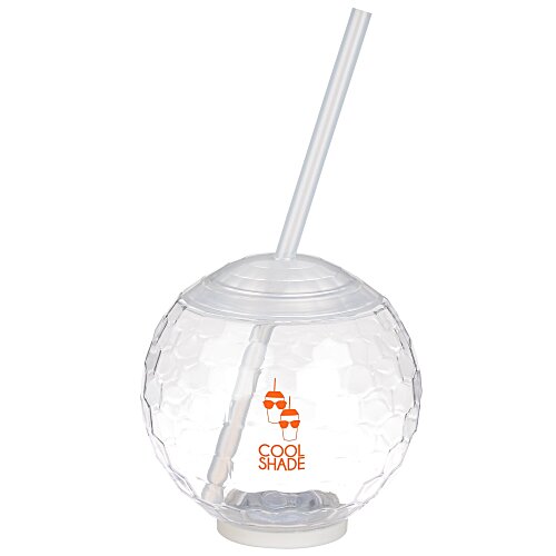 Ball Light-up Tumbler with Straw - 20 oz Main Image