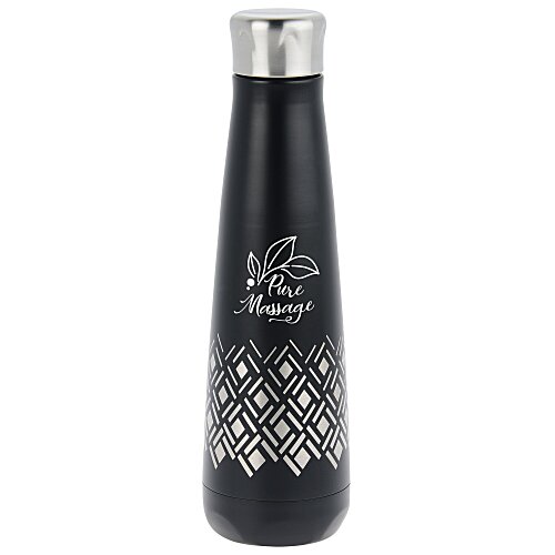 Peristyle Vacuum Bottle - 16 oz. - Diamonds - Closeout Main Image