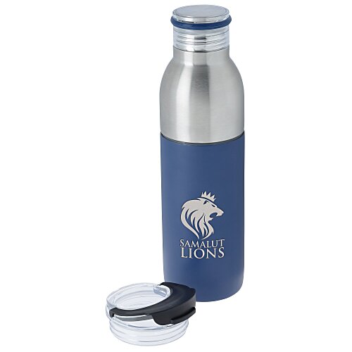 2-in-1 Vacuum Bottle - 20 oz - Laser Engraved Main Image
