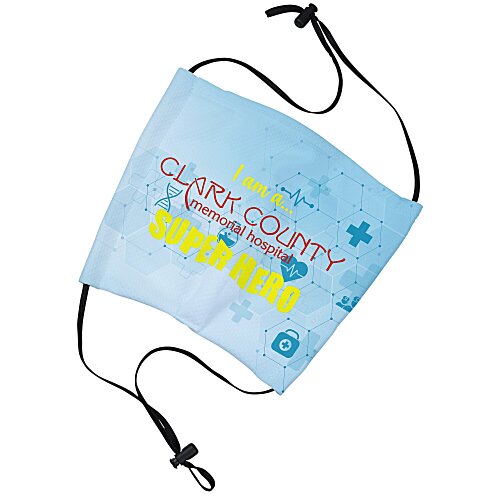 Full Colour Microfibre Face Mask Main Image