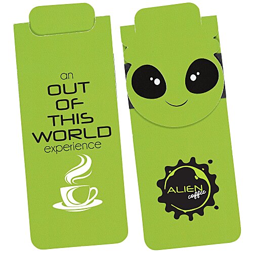 Paws and Claws Magnetic Bookmark - Alien Main Image