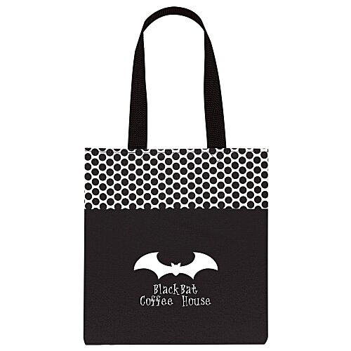 Polka Dot Accent Tote - Closeout Main Image