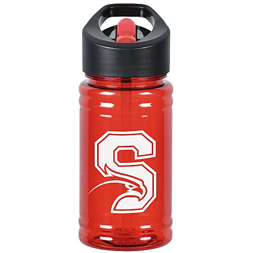 Breaker Bottle with Two-Tone Flip Straw Lid - 16 oz Main Image
