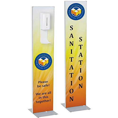 Impress Sanitizer Stand Main Image