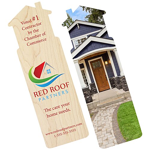 Full Colour Paper Bookmark - House Main Image