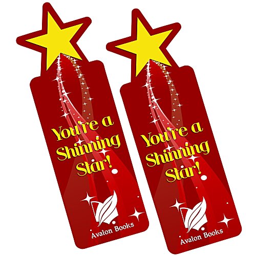 Full Colour Paper Bookmark - Star Main Image