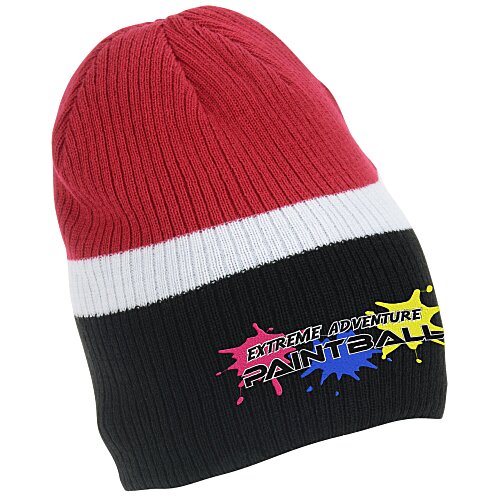 Double Knit Cable Rib Beanie Main Image