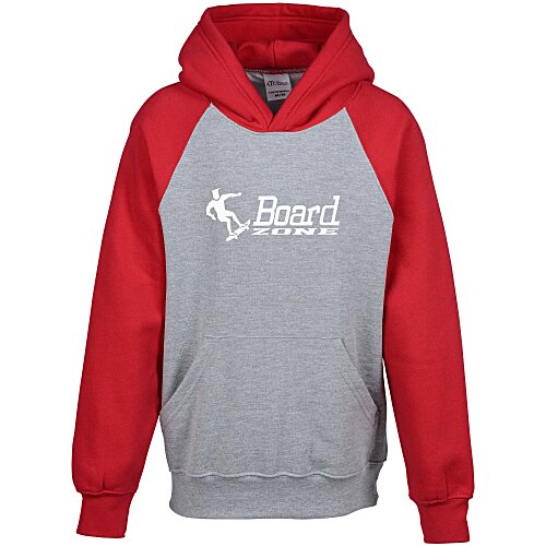 Everyday Fleece Two-Tone Hooded Sweatshirt - Youth - Screen Main Image