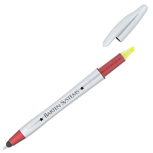 Modi Stylus Twist Pen / Highlighter - Silver Main Image