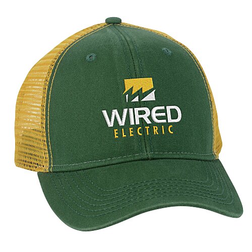 Bio-Washed Trucker Cap Main Image