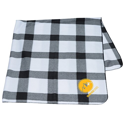 Buffalo Plaid Fleece Blanket Main Image
