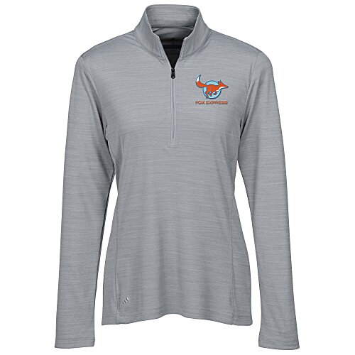 adidas Melange 1/4-Zip Pullover - Ladies' Main Image