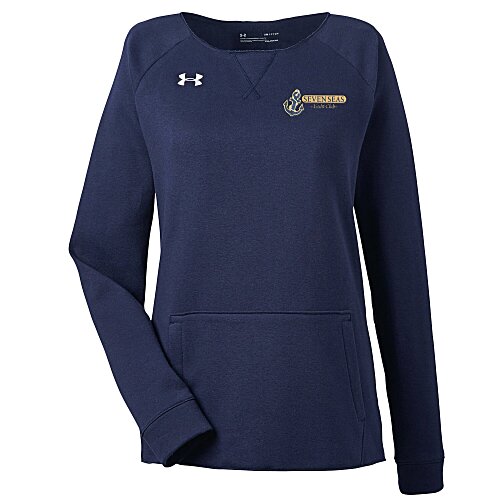 Under Armour Hustle Fleece Crew Sweatshirt - Ladies' Main Image